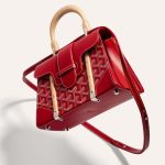 Goyard Saigon Structured Mini Bag Red - Image 5